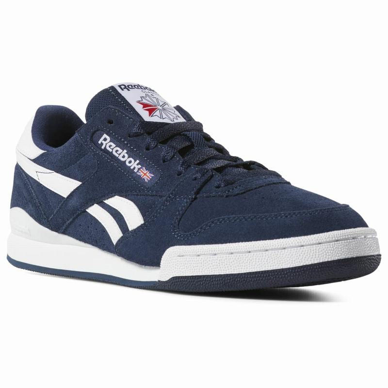 Reebok Phase 1 Pro Tenisky Panske - Námornícka Modrá/Biele OY8612MP